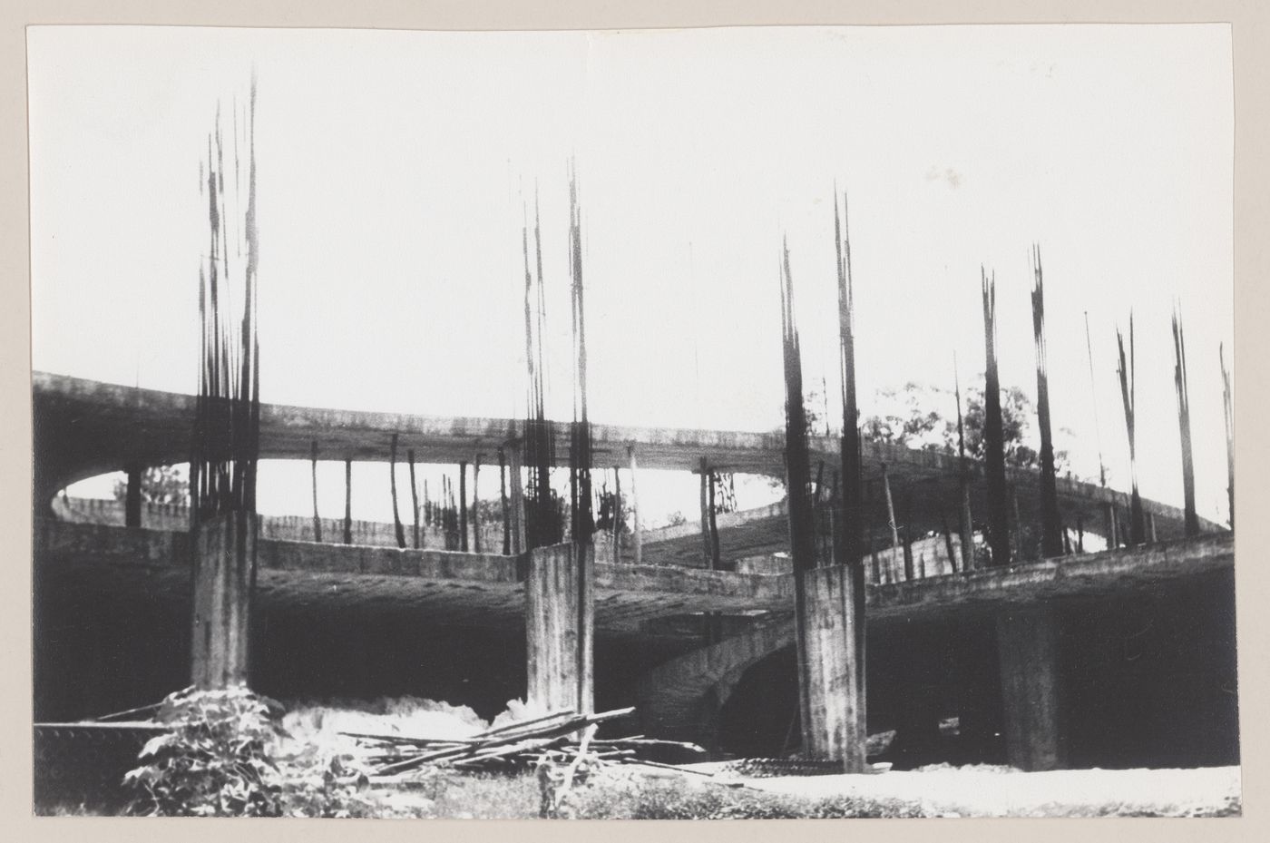 View of halted construction of Municipal Theatre, Belo Horizonte, Brazil
