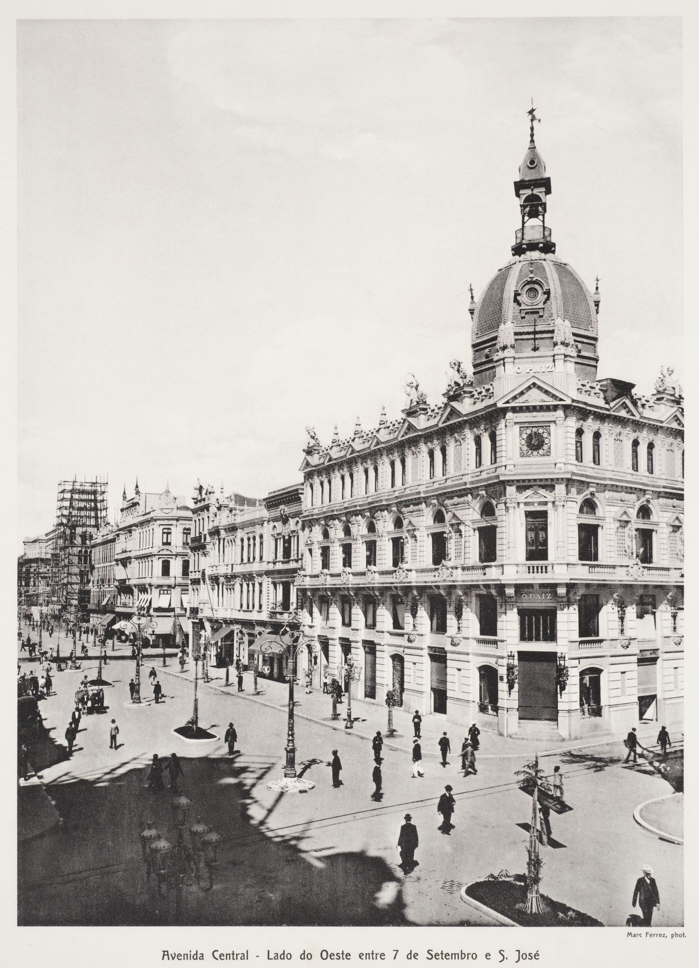 Plate from portfolio ''Avenida Central'', Brazil