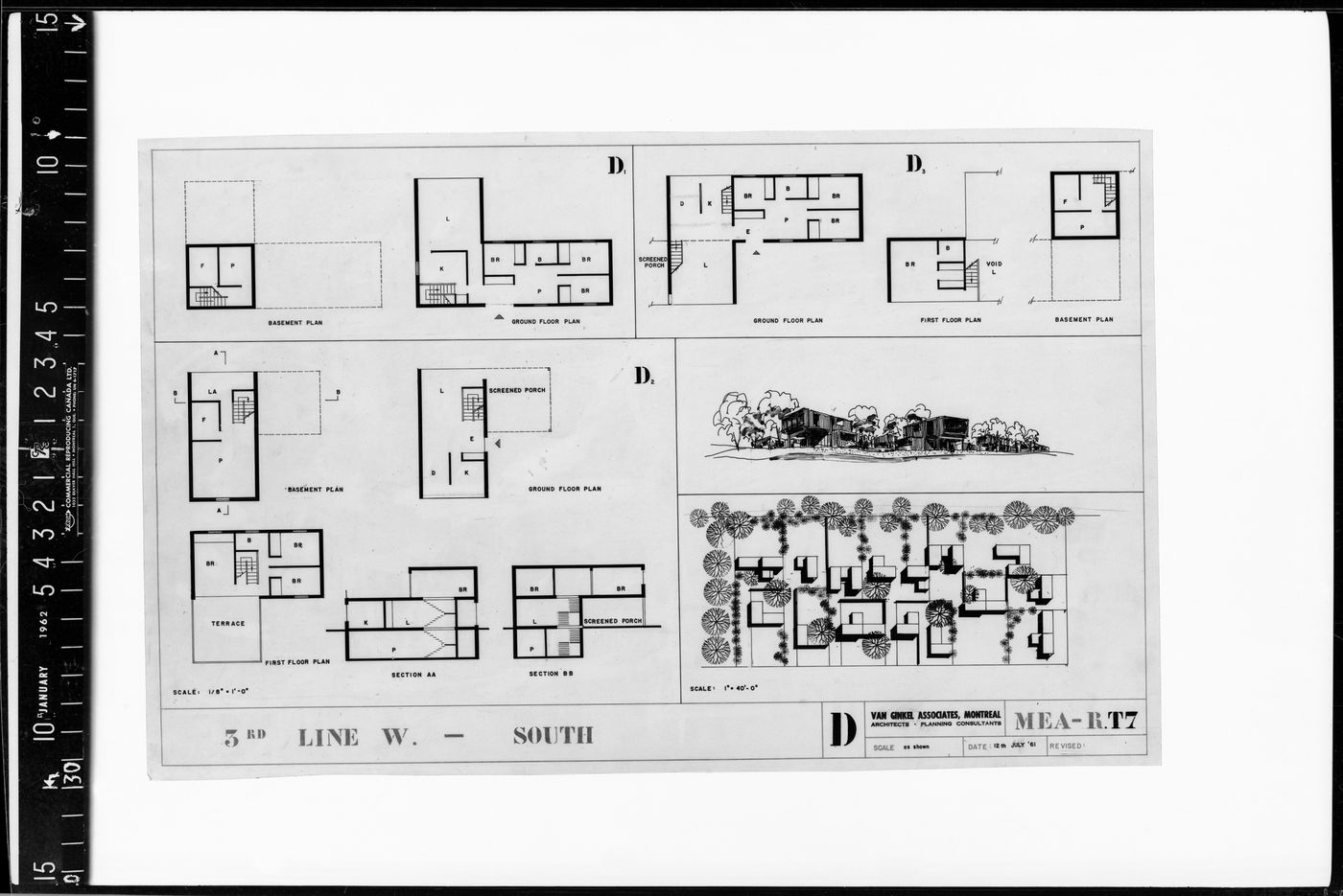 Plans for Meadowvale, Mississauga, Ontario, Canada