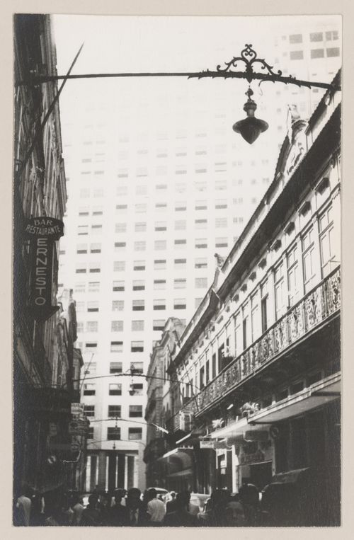 Streetview of  Rua Miguel Couto towards Presidente Vargas Avenue, Rio de Janeiro, Brazil
