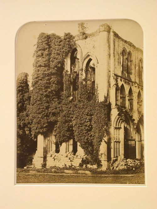 View of Rievaulx Abbey ruins, North Yorkshire, England