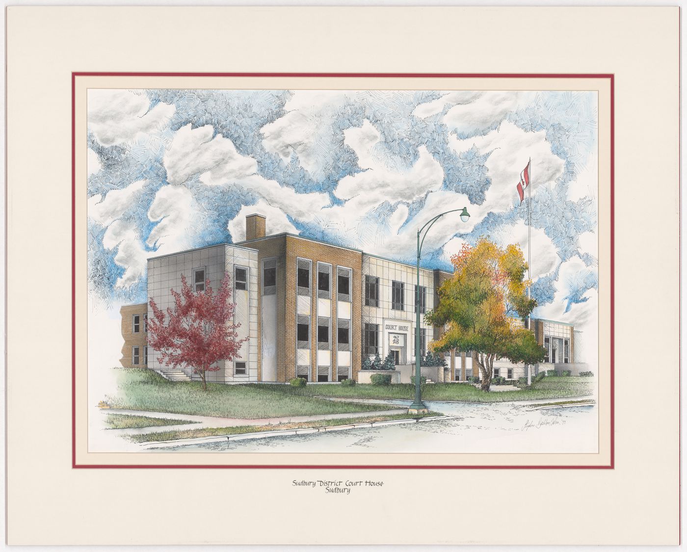 Sudbury District Court House, Sudbury, from Court Houses in Ontario