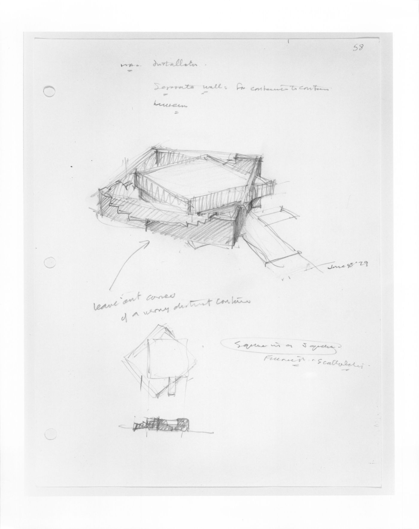 The square within the square... Edifice, no. 1