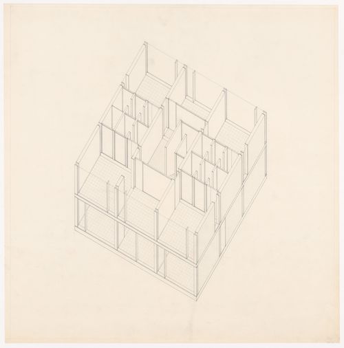 Axonometric for Texas House 4