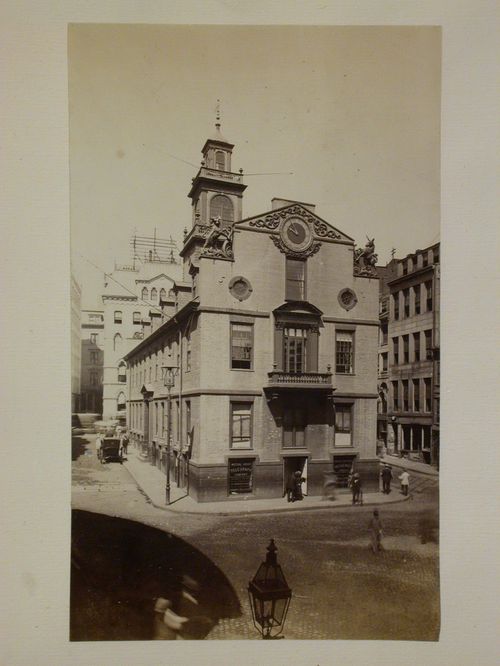 Old State House. A view from State Street.