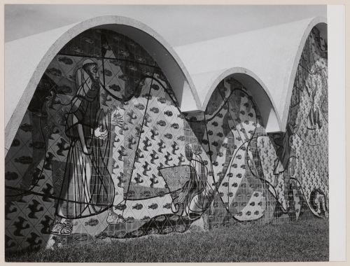 View of Church of Saint Francis, Pampulha, Belo Horizonte, Brazil
