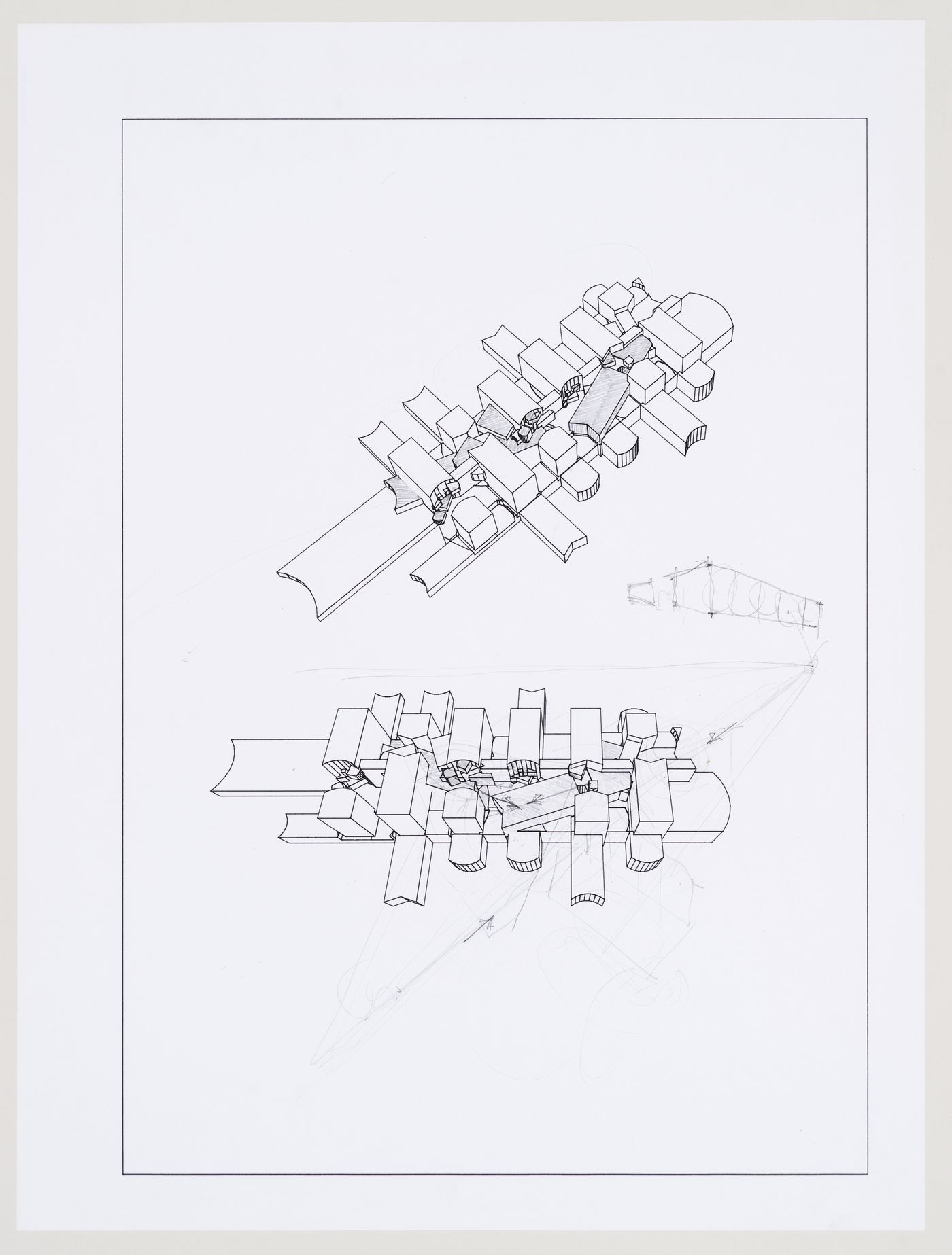 Design concept, Biozentrum - Biology Center for the J.W. Goethe University, Frankfurt am Main, Germany