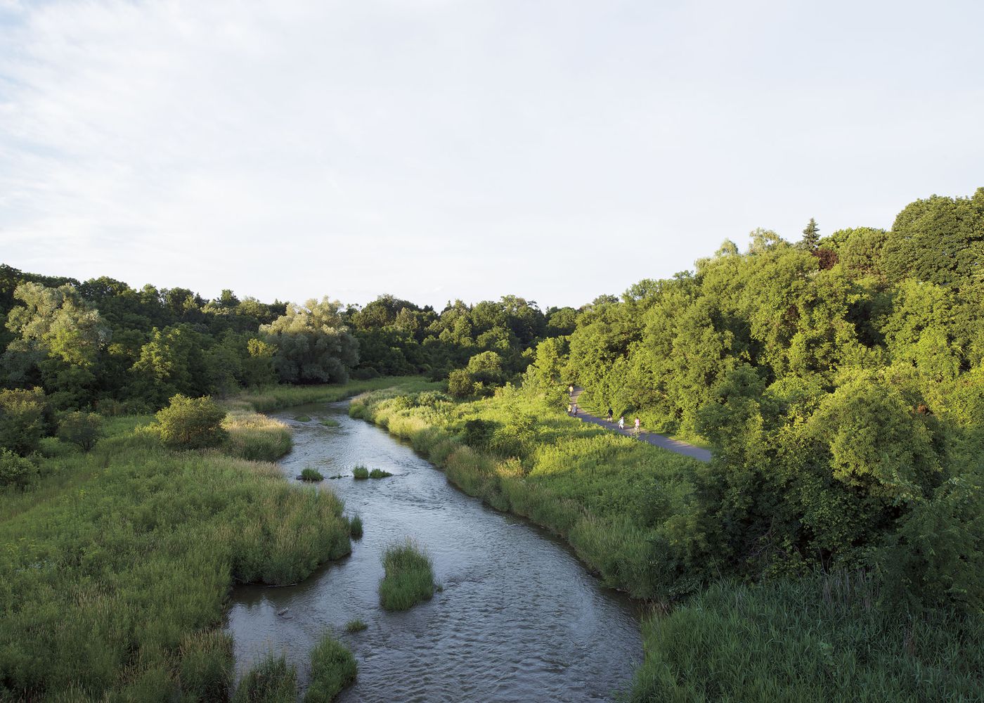 Green space near Weston Village