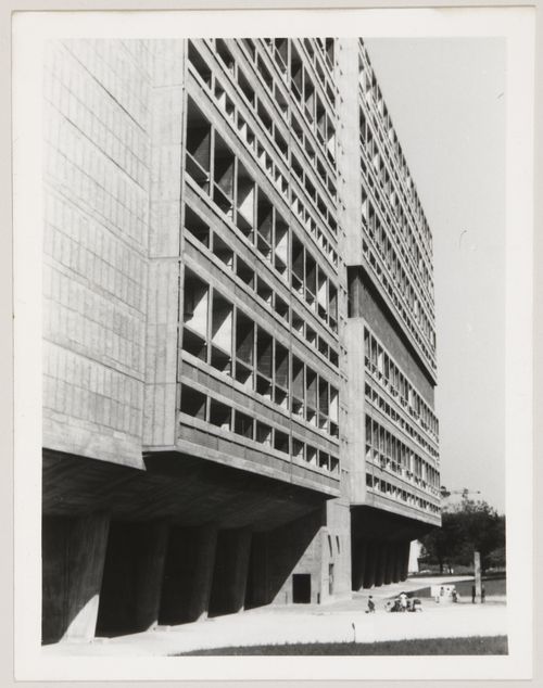 View of Unité d'habitation, Marseille, France