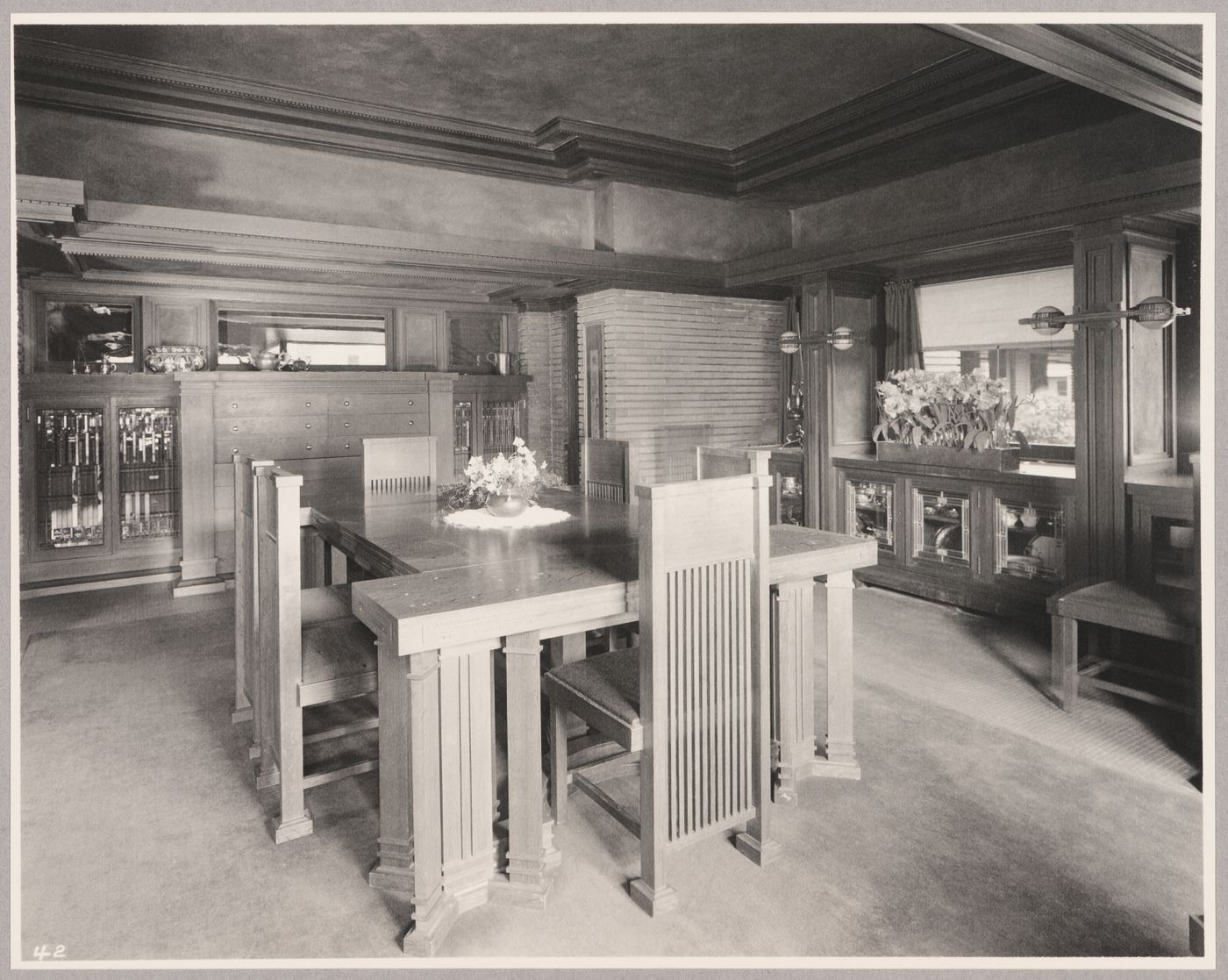 Darwin D. Martin House, dining room
