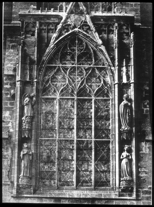 Plate from portfolio ''Details of Chartres Cathedral''