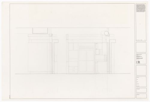 Sections for Fuller Toms Loft, New York, USA