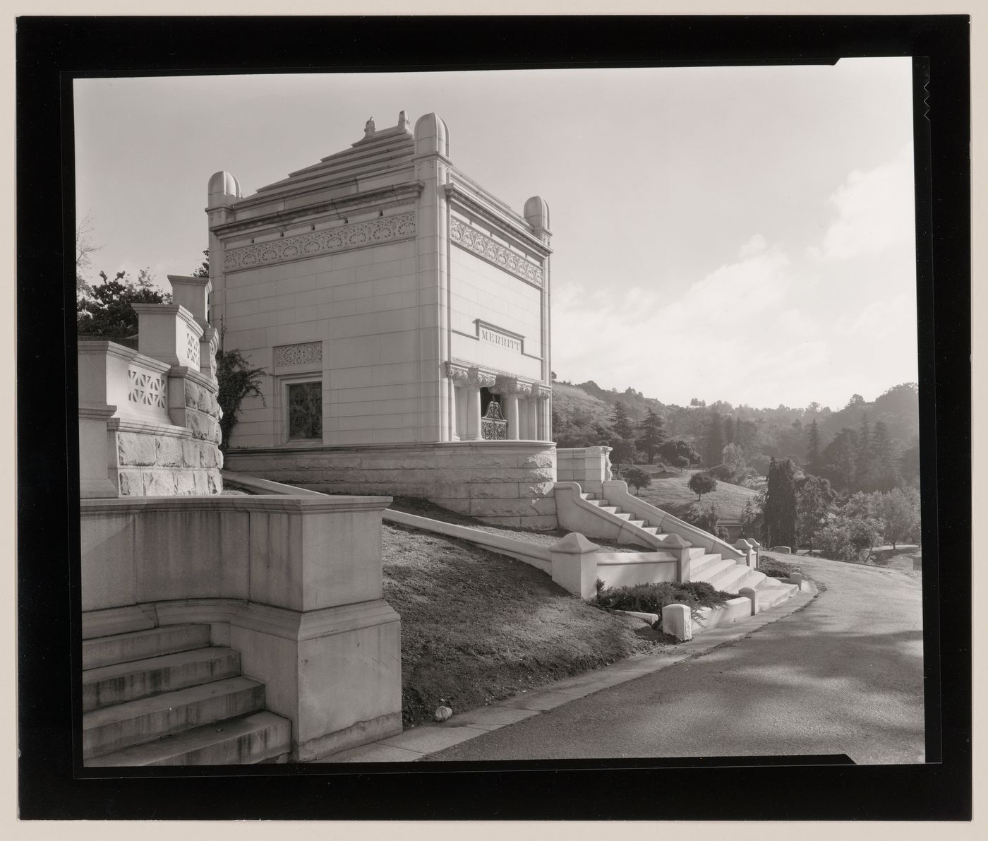 The Merritt Mausoleum, Mountain View Cemetery, Oakland, California