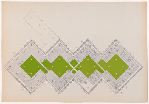 Floor plan for La primera ciudad en La Antártida, Argentina