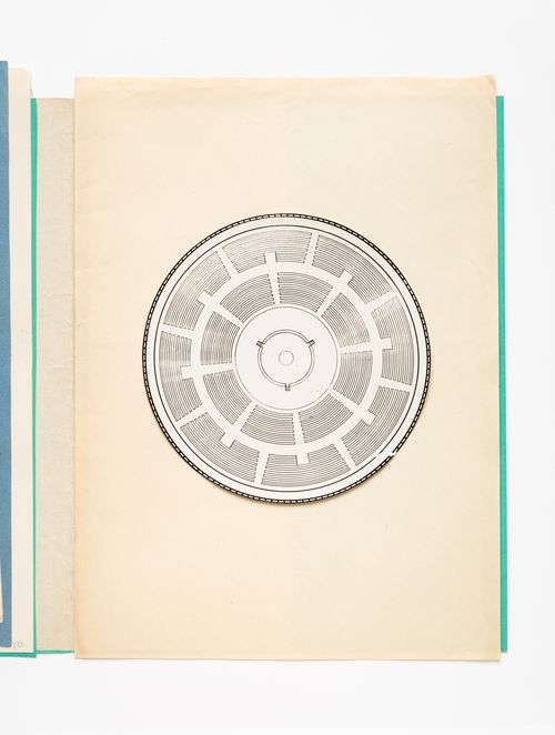 Cut-out photograph for Sala para el espectáculo plástico y el sonido en el espacio, Córdoba, Argentina