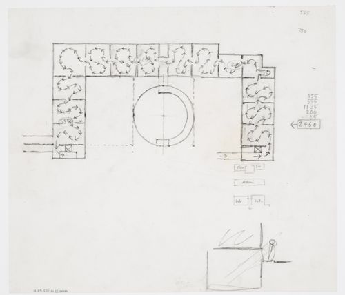 Staatsgalerie, Stuttgart, Germany: circulation plan