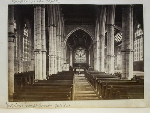 Interior. Temple Church Bristol