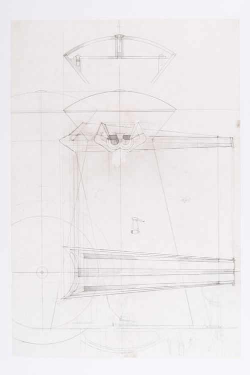 Details for street lamp for Piazza San Nazaro, Milan, Italy