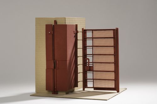 New West Gate, Massey College, University of Toronto, Toronto, Ontario: study model