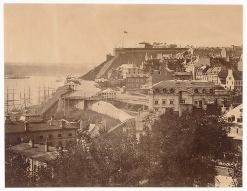 Fortress and harbour, Québec, Québec