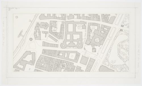 Nordrhein-Westfalen Museum, Dusseldorf, Germany: site plan