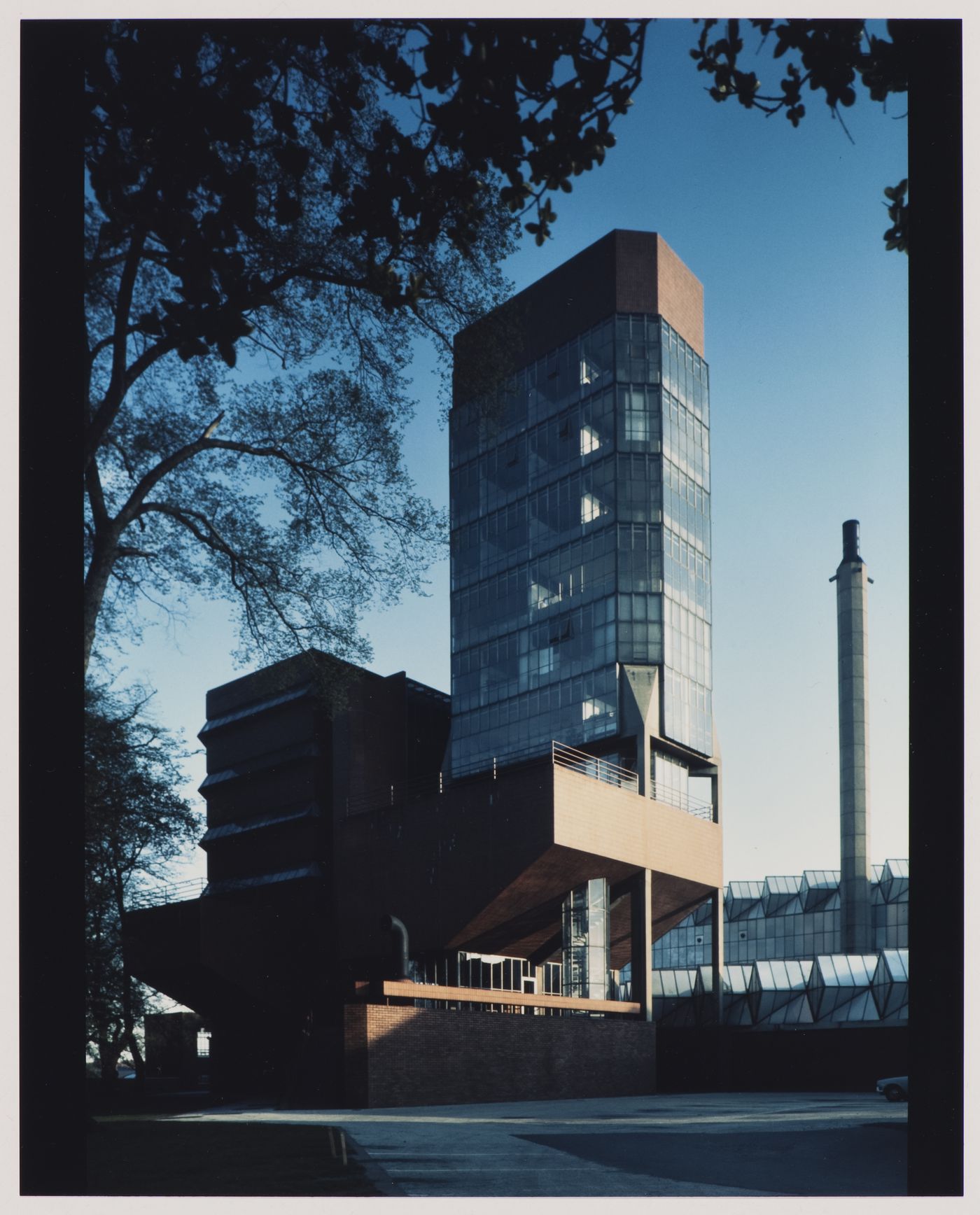 View of Leicester University Engineering Building, Leicester, England