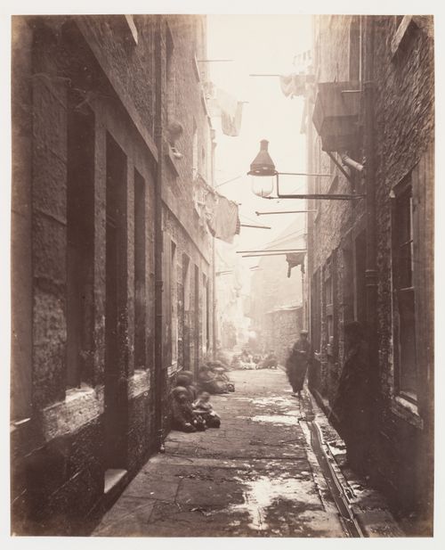 View of Close No. 80, High Street, Glasgow, Scotland