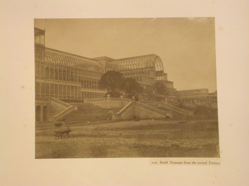Exterior of the South Transcept, Crystal Palace, Sydenham, England