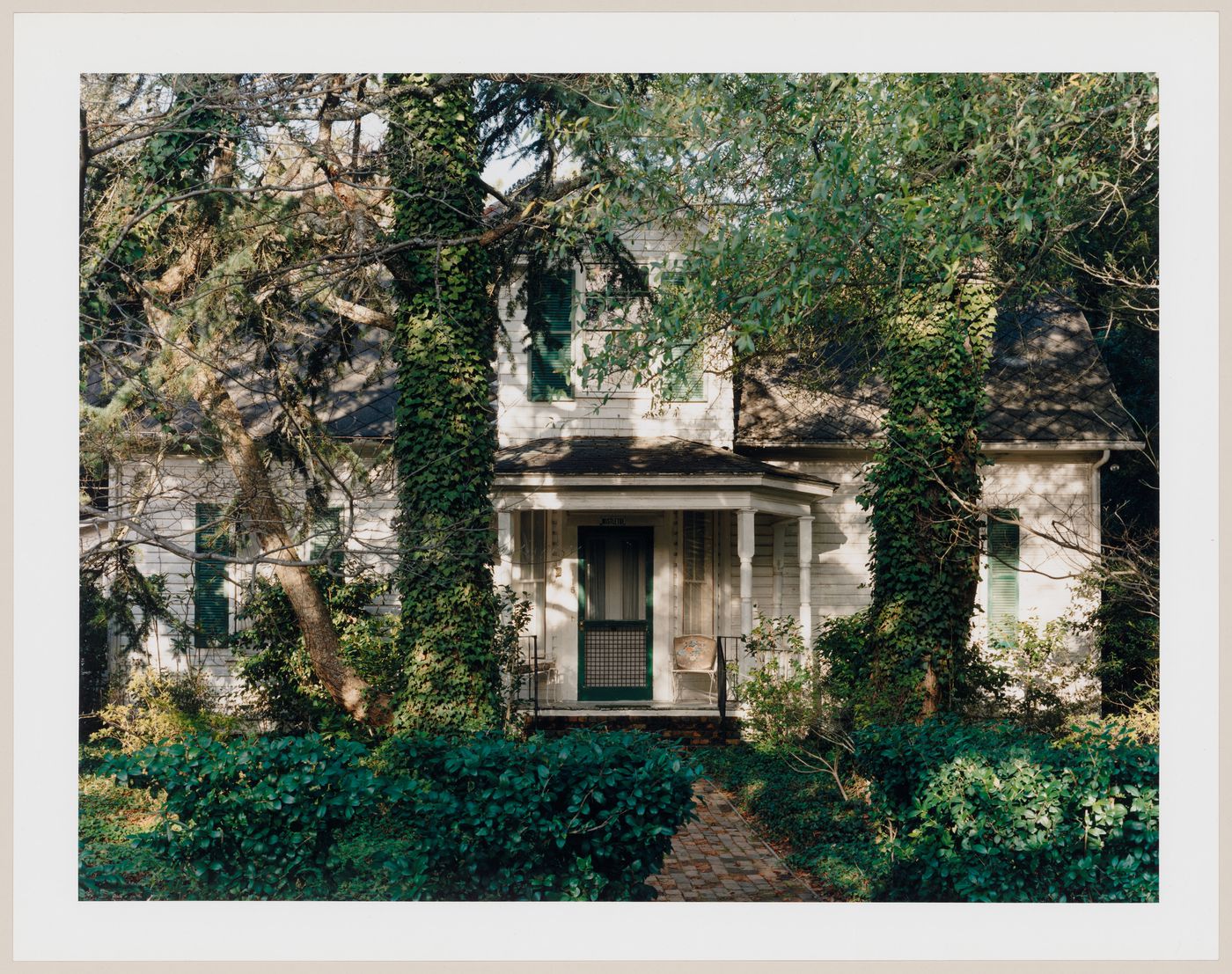 Viewing Olmsted: View of Mistletoe Cottage, Magnolia Road, Pinehurst, North Carolina