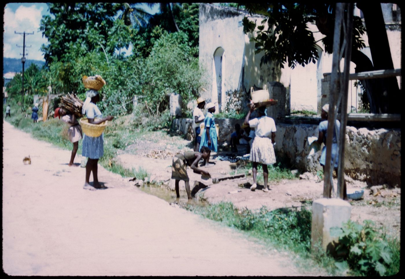 Street scene, Haiti