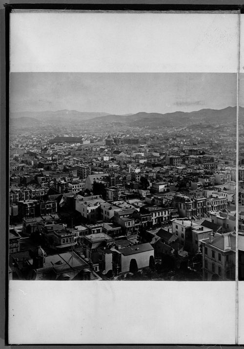 Plate from album ''Panorama of San Francisco from California Street Hill''