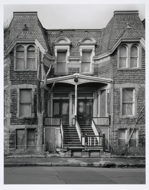 Milton Park Project: Strip elevation no. 4, 3573/3575 Hutchison, Montréal, Québec