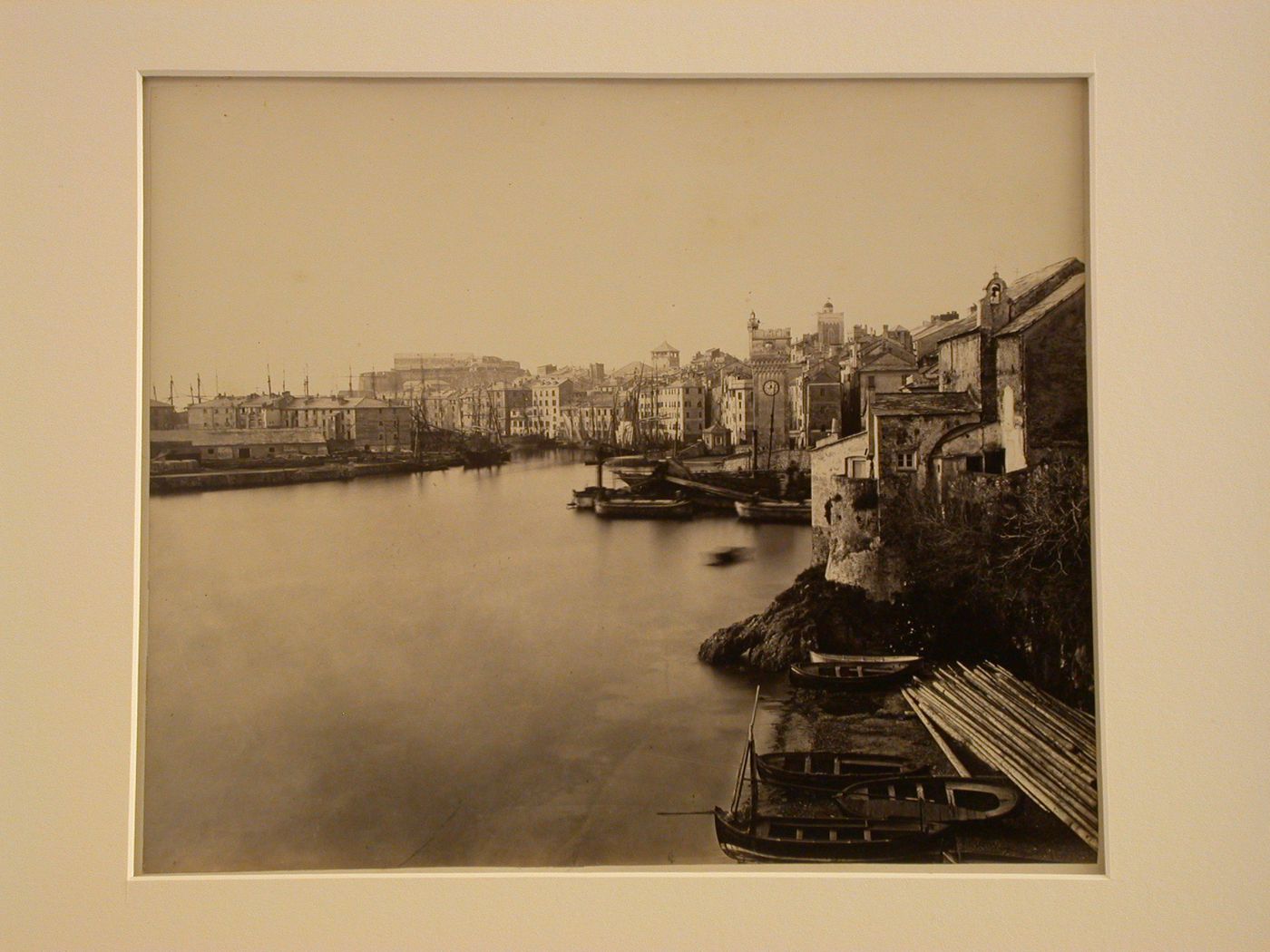 General view with water, Savona, Italy