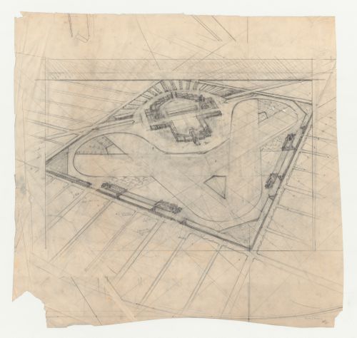 Los Angeles Municipal Airport: Aerial perspective