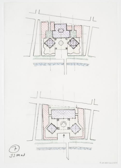 Bibliothèque de France, Paris, France: plans