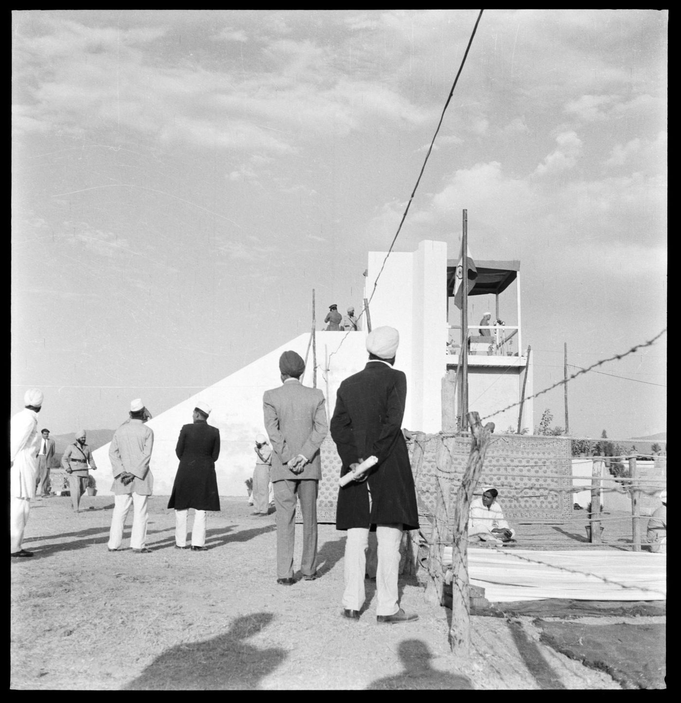 View of Jawaharlal Nehru, possibly in Chandigarh, India