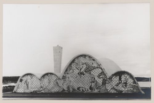 View of Church of Saint Francis, Pampulha, Belo Horizonte, Brazil
