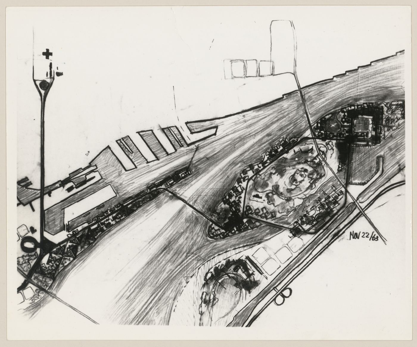 Sketch for Canadian World Exhibition, Expo '67, Montreal