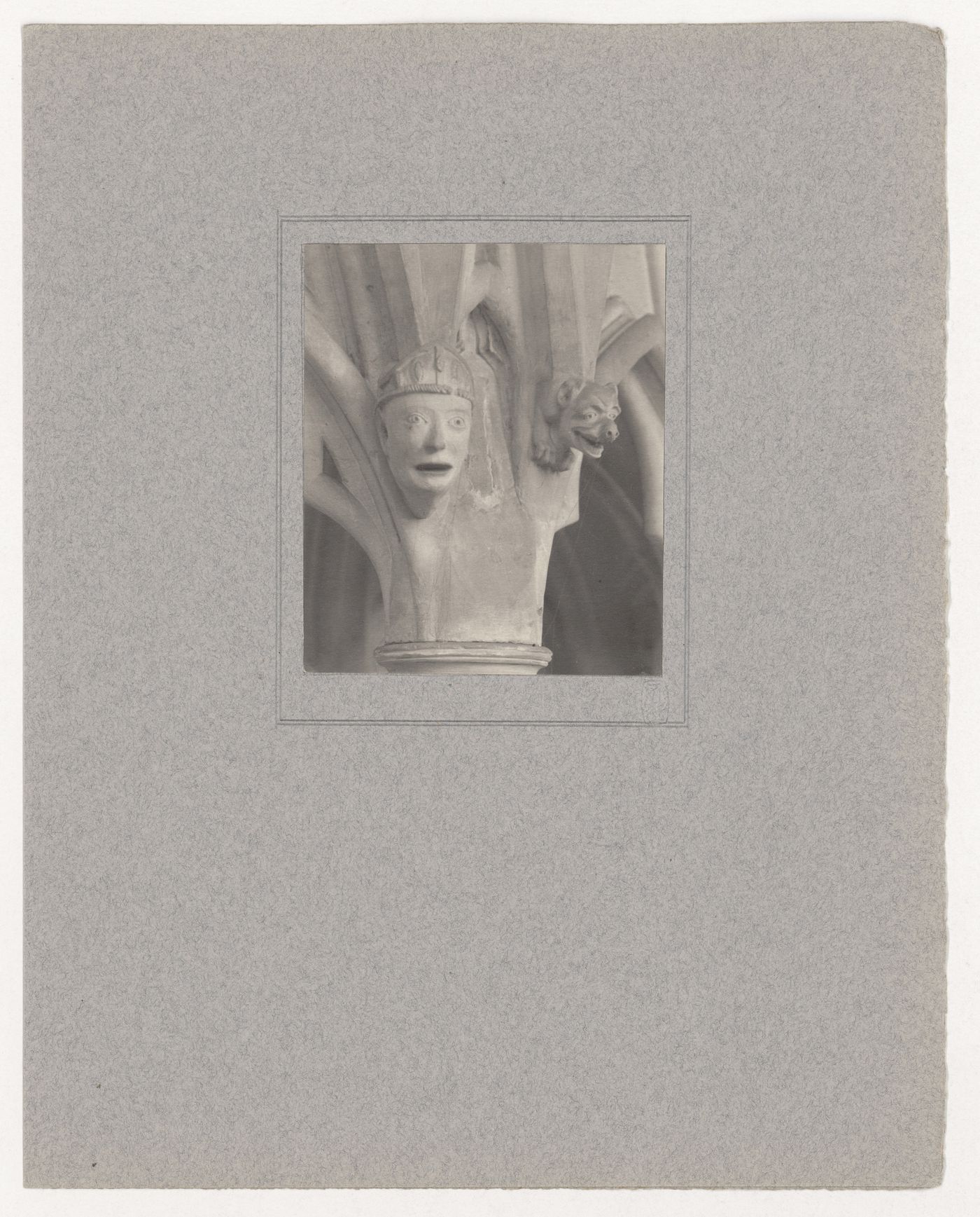 Plate from portfolio ''York Minster Chapter House''