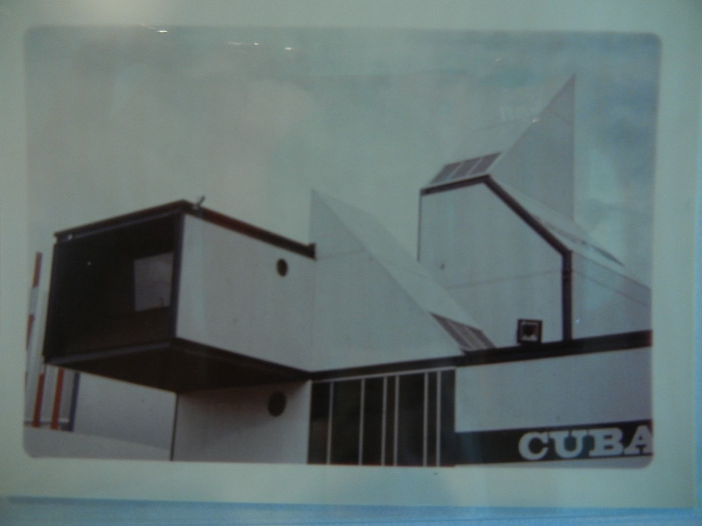 Partial view of the Cuban Pavilion, Expo 67, Montréal, Québec