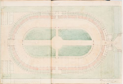 Hippodrome national, Paris: Plan