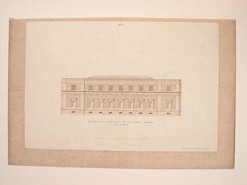 Competition design for the Fitzwilliam Museum