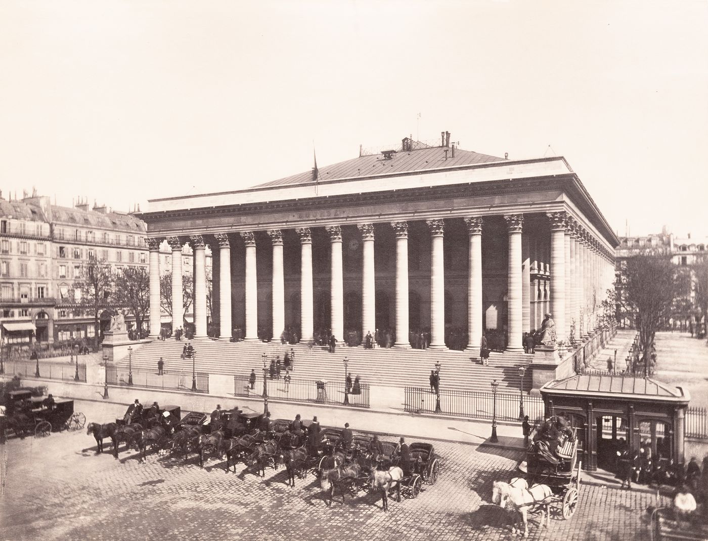 Plate from album ''Buildings, parks and streets of Paris, Versailles and environs, France''