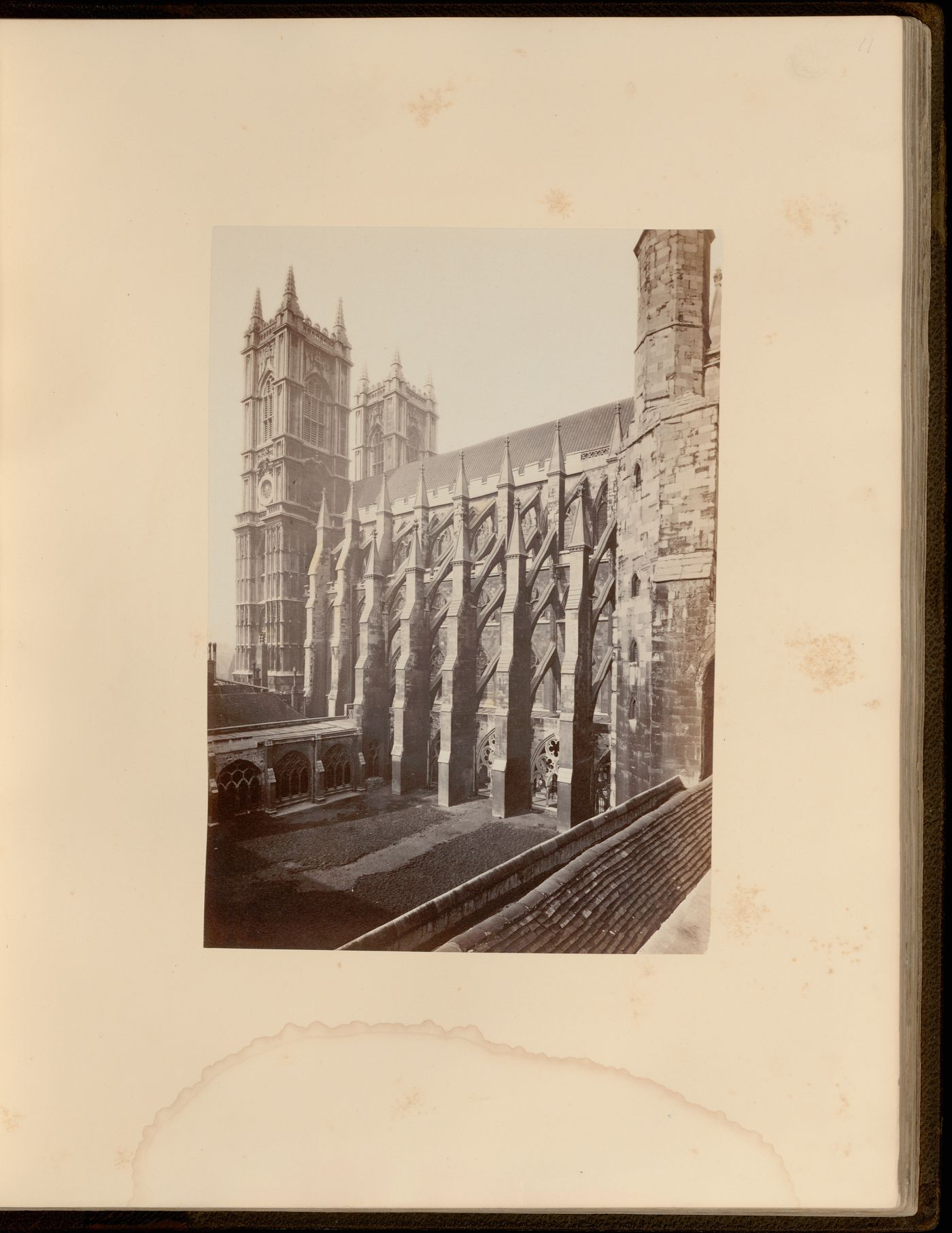 Plate from book ''The Abbey and Palace of Westminster''