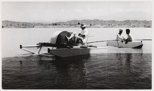 Pierre Jeanneret at Sukhna Lake in Chandigarh