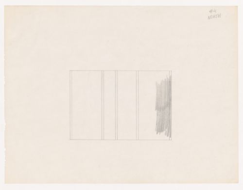 Sketch elevation for House VI, Cornwall, Connecticut