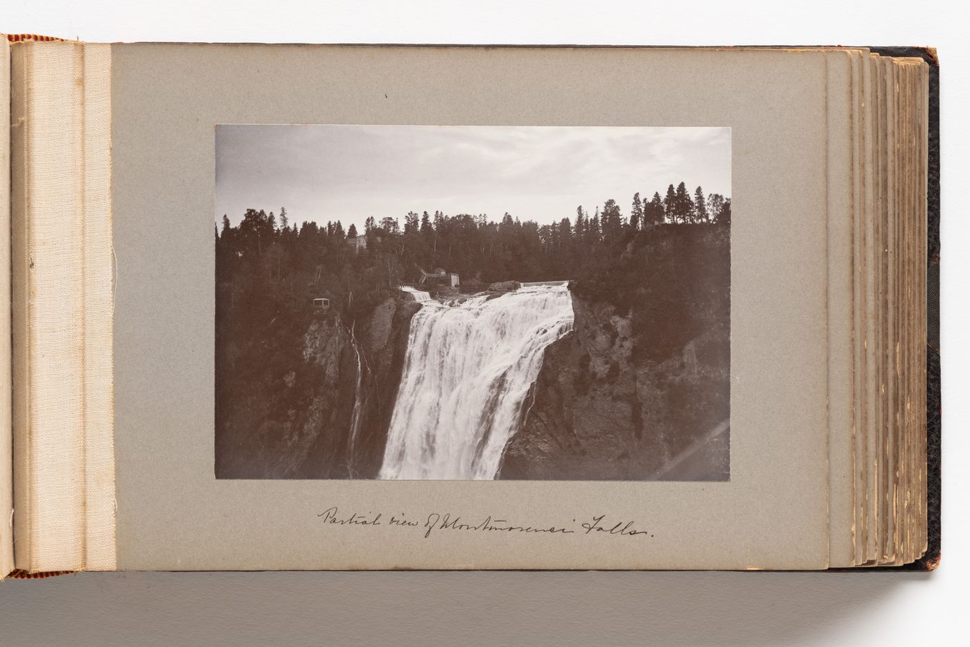 View of the Montmorency Falls, Quebec City, Quebec, Canada