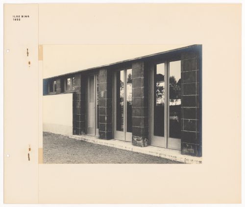 View of French doors and windows, Mannheim Altersheim [home for the aged], Mannheim, Germany