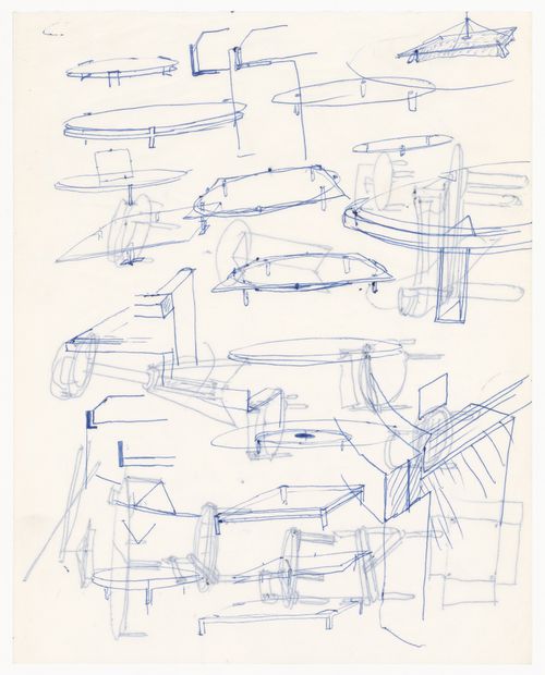 Sketch for Banco Pinto & Sotto Mayor, agência e clube, Lamego