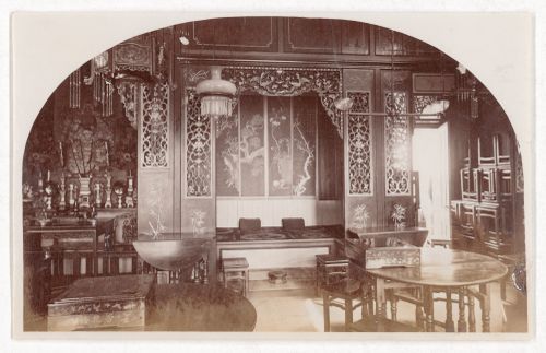 Interior of Chinese Restaurant